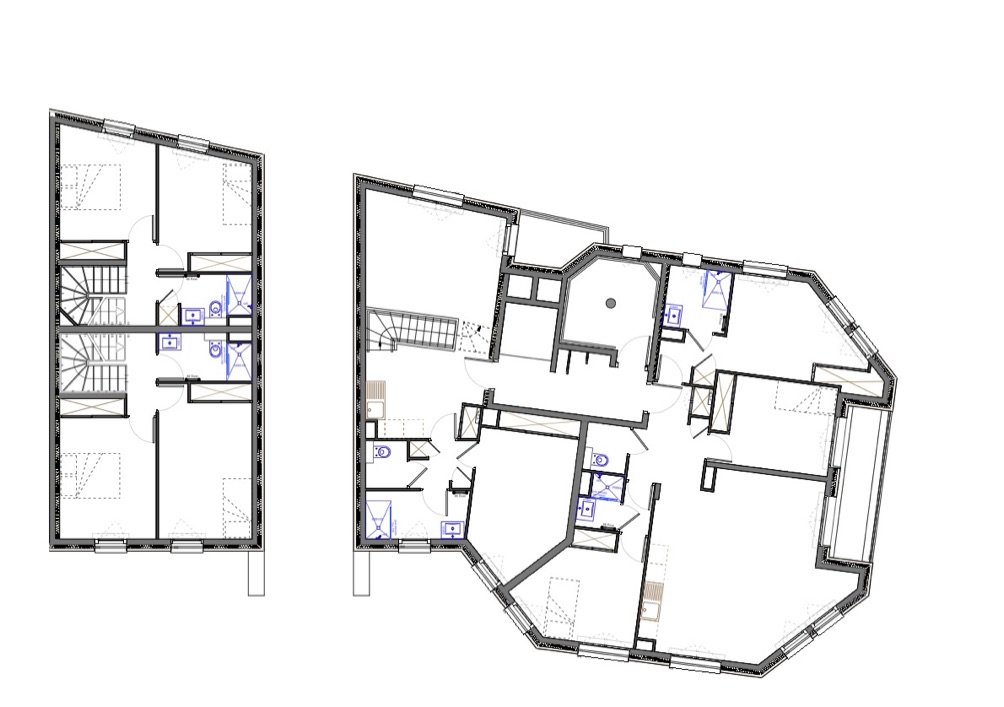 Plan d'étage résidence neuve haut de gamme Patrignani à Clamart